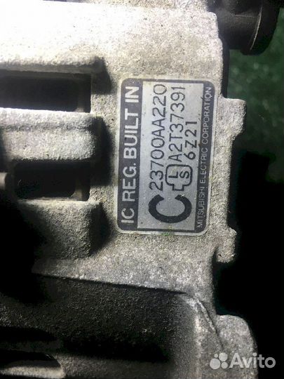 Генератор EJ20 Subaru Legacy BD6 23700AA220