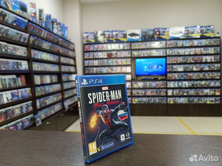 Человек паук Майлз Моралес PS4 (возможен обмен)