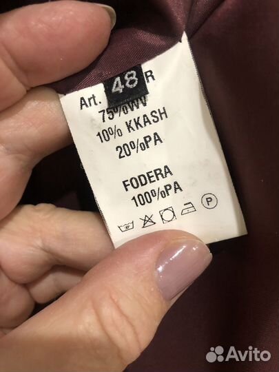 Sangermano collection пальто кашемир