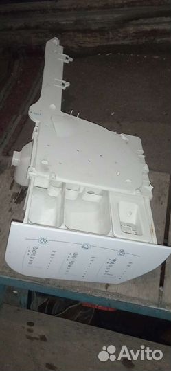 Лоток бункер порошкоприемника Индезит WD 125 T