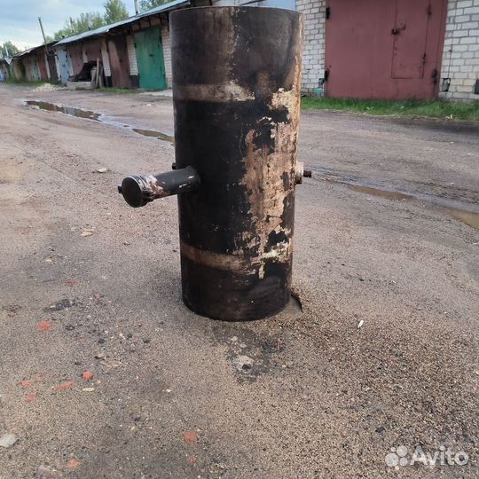 Топливный бак алюминиевый 110л. Икарус