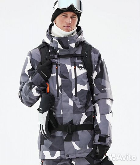 Горнолыжная куртка Montec Fawk Arctic Camo (L)