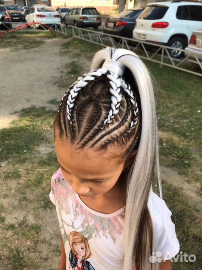 Детские причёски, косы, брейды
