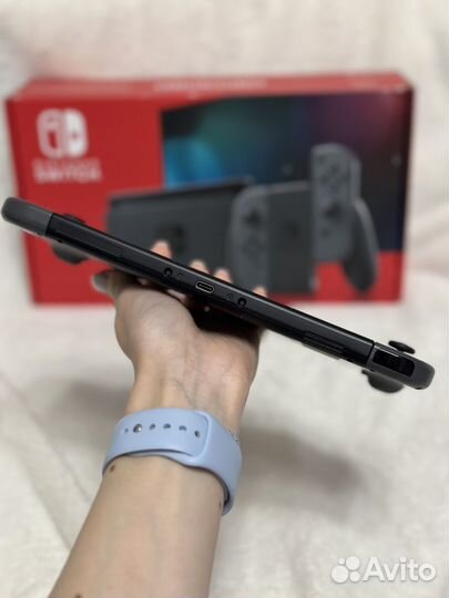 Чип Nintendo Switch 2rev+MicroSD 128+Игры