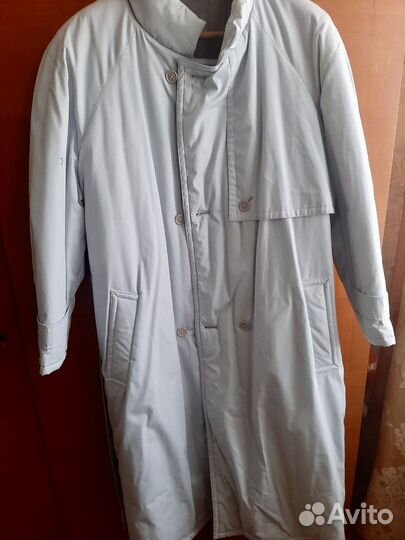 Плащ мужской утепленный