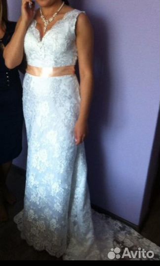 Свадебное белое платье