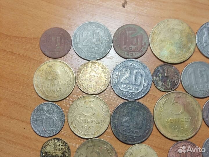 Монеты раннего СССР (лот)