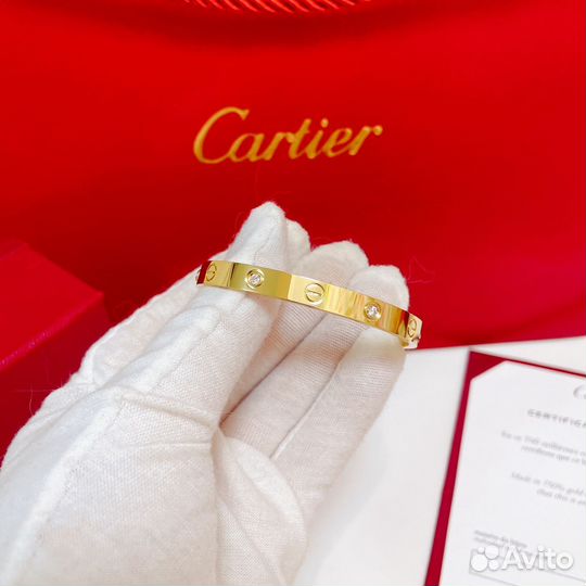 Браслет Cartier из золота 750 пробы и бриллиантов