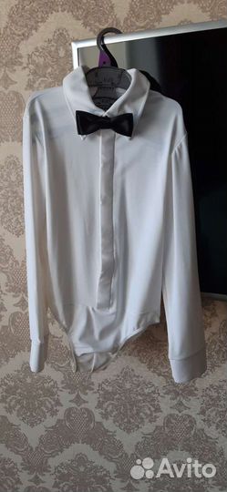 Рубашка для бальных танцев 38р для мальчиков