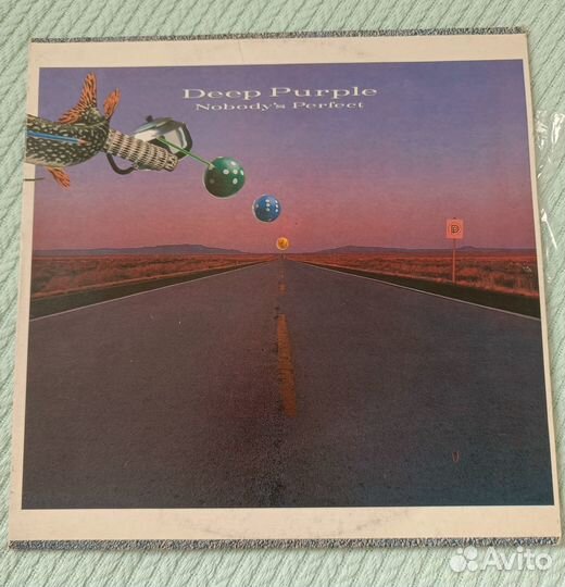Пластинка Deep Purple Nobody's Perfect,только одна