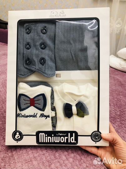 Комплект детский на выписку для мальчика