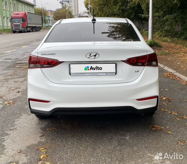 Hyundai Solaris 1.6 AT, 2019, 84 500 км