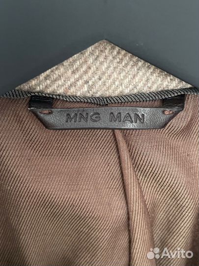 Пальто мужское Mango шерсть