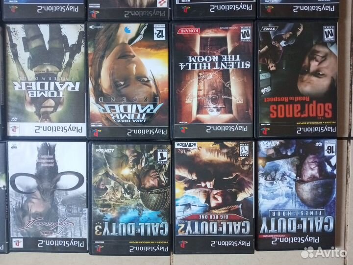 Игровые диски на ps2