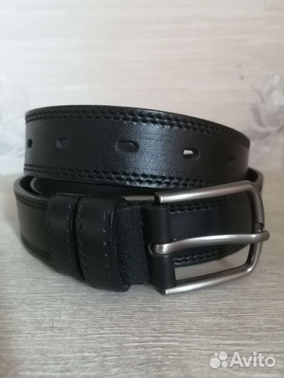 Ремень мужской кожаный