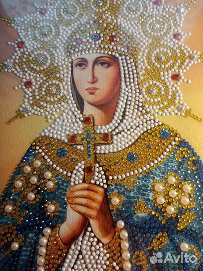 Алмазная мозаика Икона св равноян княгиня Ольга