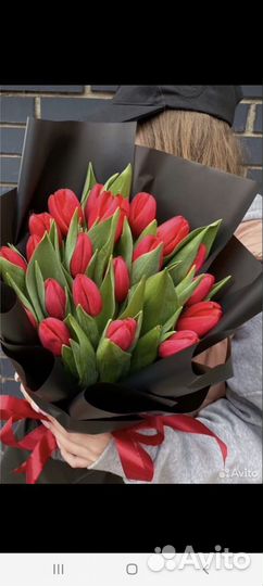 Тюльпаны на 8 марта