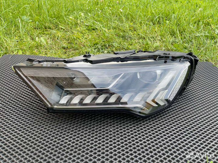 Audi Q7 4m рестайлинг фара левая матричная matrix