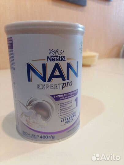 Детская молочная смесь nan