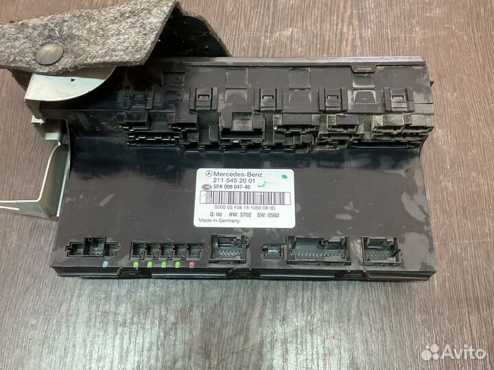 Блок SAM задний Мерседес W211 W219