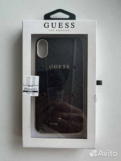 Чехол на iPhone XR guess