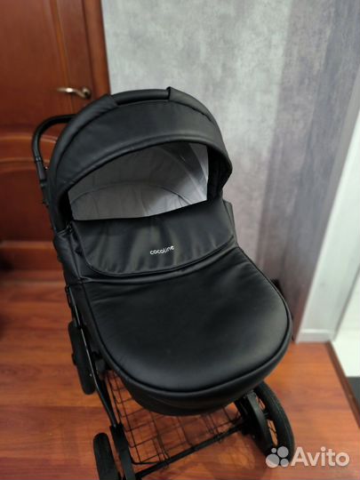 Коляска 2 в 1 эко кожа
