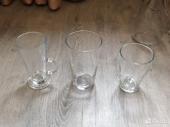 Бокалы,стаканы,фужеры,рюмки и другое