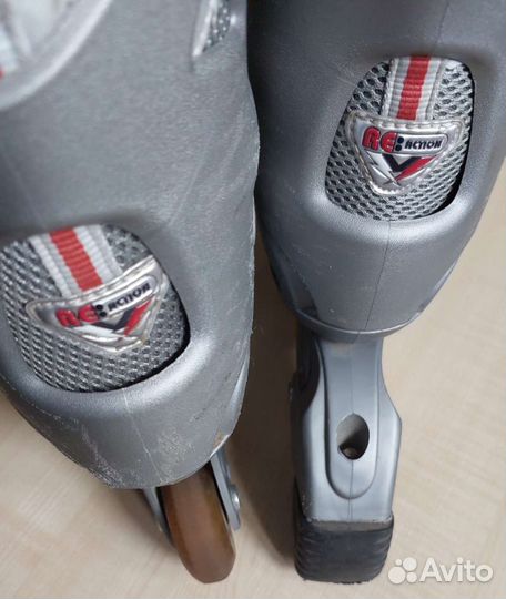 Коньки роликовые reaction р.35-39