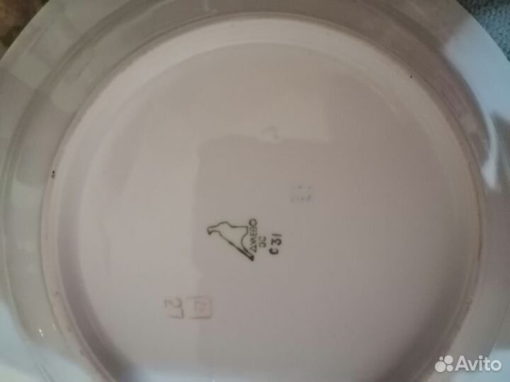 Тарелки СССР