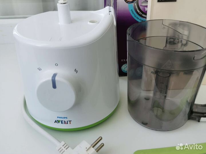 Пароварка блендер philips avent 2 в 1