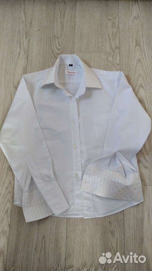 Школьная форма (рубашка с запонками)