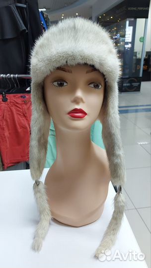 Норковая шапка женская