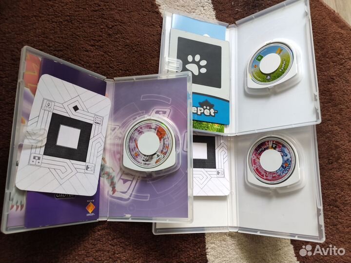 3 игры для PSP с дополненной реальностью