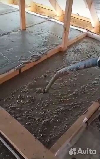 Заливаем пенобетон