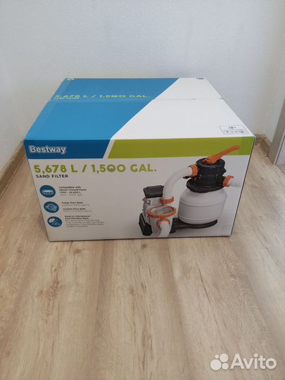 Bestway 58497 BW Песочный фильтр-насос 5678л/ч