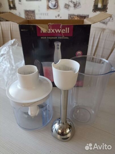 Насадки и стаканчики для блендера Maxwel
