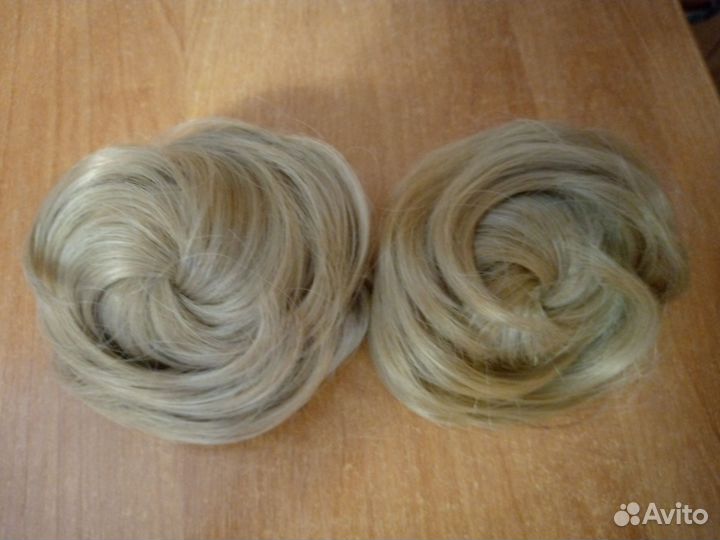 Накладные заколки бублики