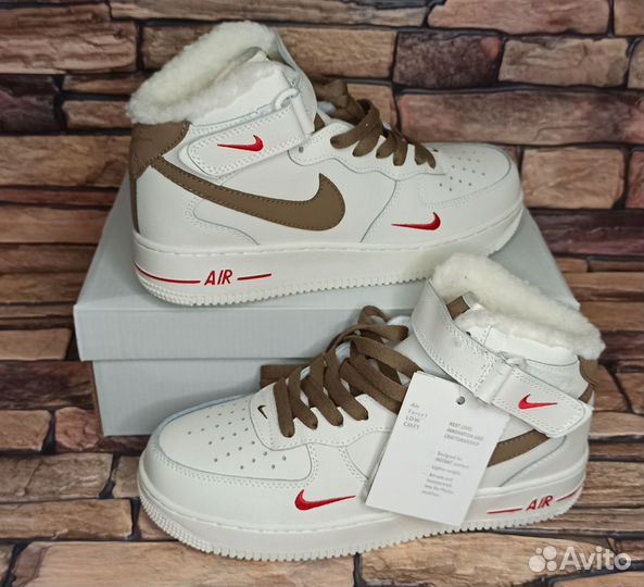 Nike air force 1 mid 07 зимние