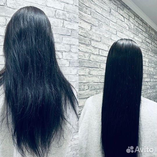 Кератиновое выпрямление волос ботокс