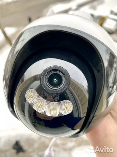 Уличная поворотная Wi-Fi видеокамера шар