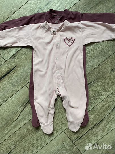 Боди для девочки 68