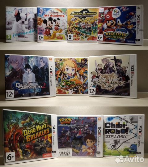 Игры Nintendo 3DS, DS, Wii, Gameboy, Nintendo 64