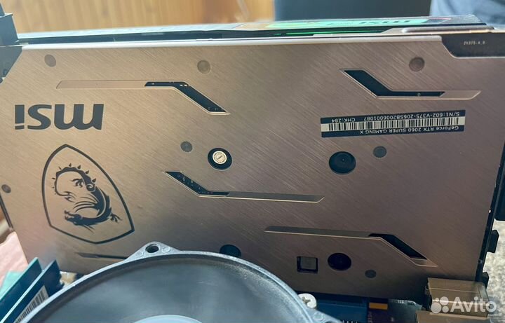 Видеокарта MSI RTX 2060 Super Gaming X 8GB