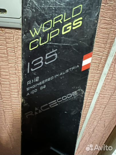 Горные лыжи Fisher RC4 world CUP GS 135