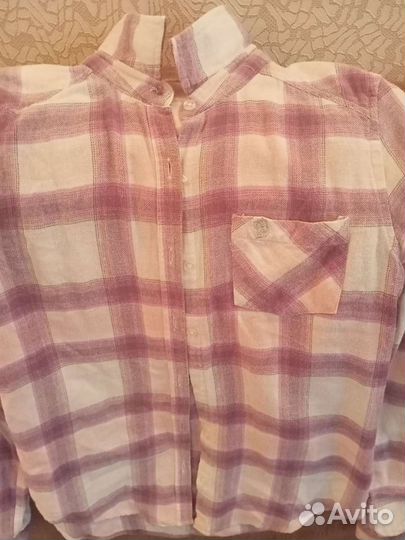 Рубашки для девочки р xs