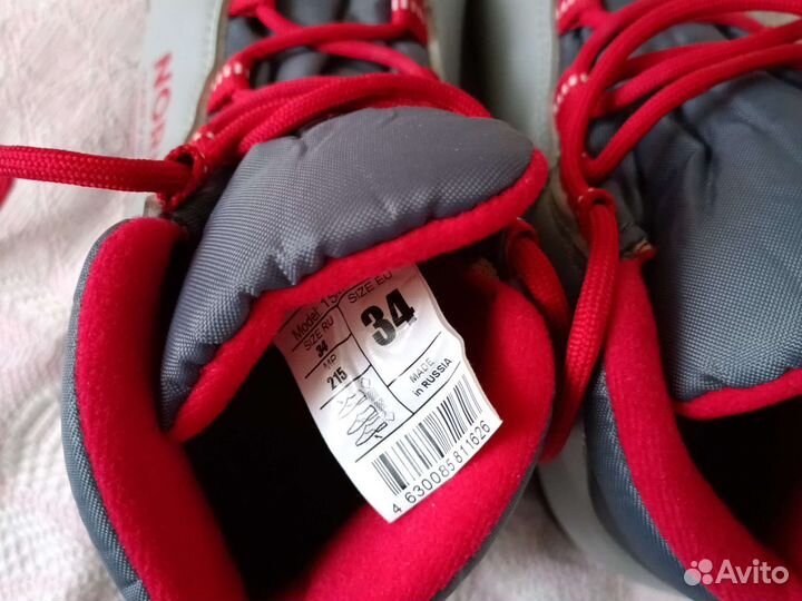 Лыжные ботинки под современное крепление