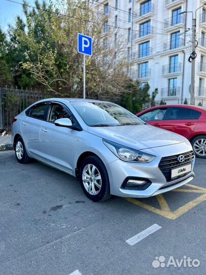 Hyundai Solaris 1.4 AT, 2017, 68 000 км