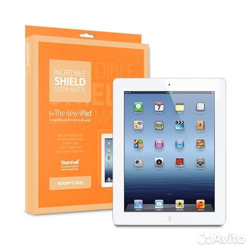 Комплект защитных плёнок для iPad 2/3/4 SGP Incre