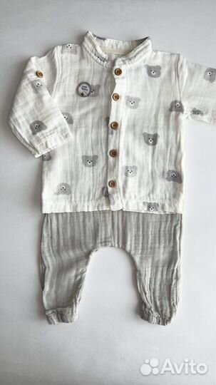 Муслиновый костюм детский