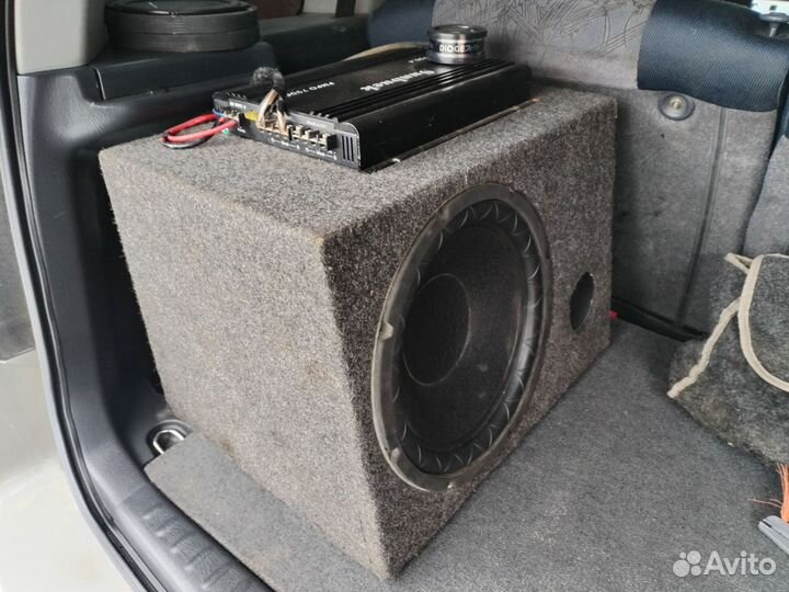 Сабвуфер и усилитель